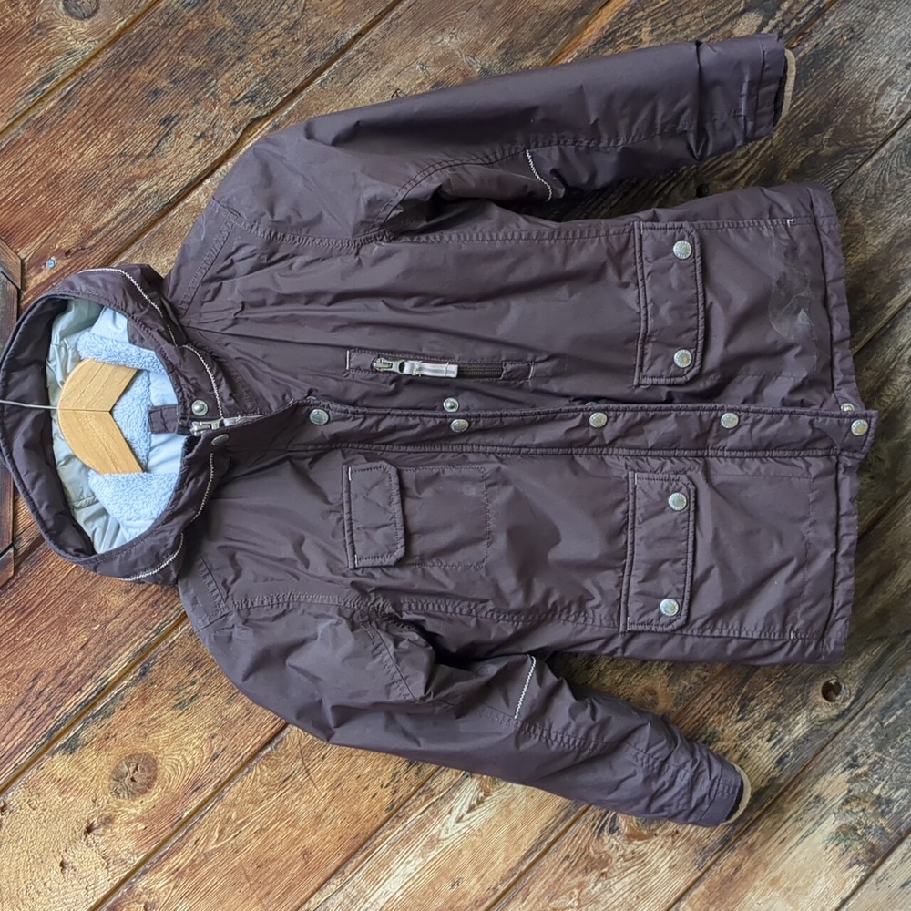 LL Bean jacket brown coat 8